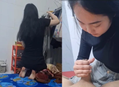 Thằng bạn ốm được thổi kèn miễn phí mới sướng